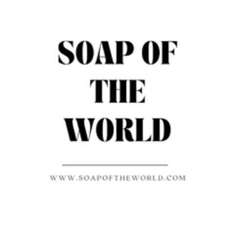 SOAP OF THE WORLD www.soapoftheworld.com Logo (EUIPO, 10.03.2023)