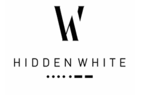 W HIDDEN WHITE Logo (EUIPO, 19.10.2023)