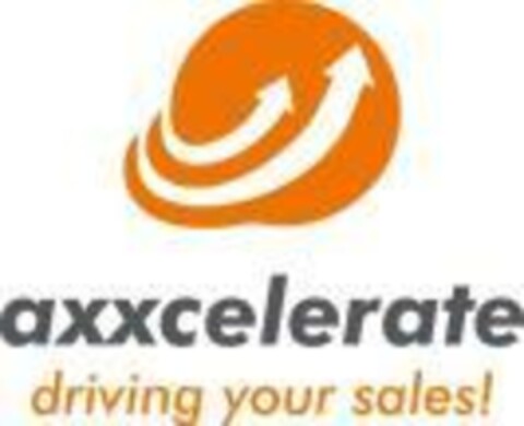 axxcelerate driving your sales ! Logo (EUIPO, 07/30/2024)