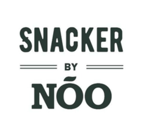 SNACKER BY NÕO Logo (EUIPO, 14.08.2024)