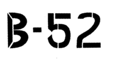 B-52 Logo (EUIPO, 02/05/1997)