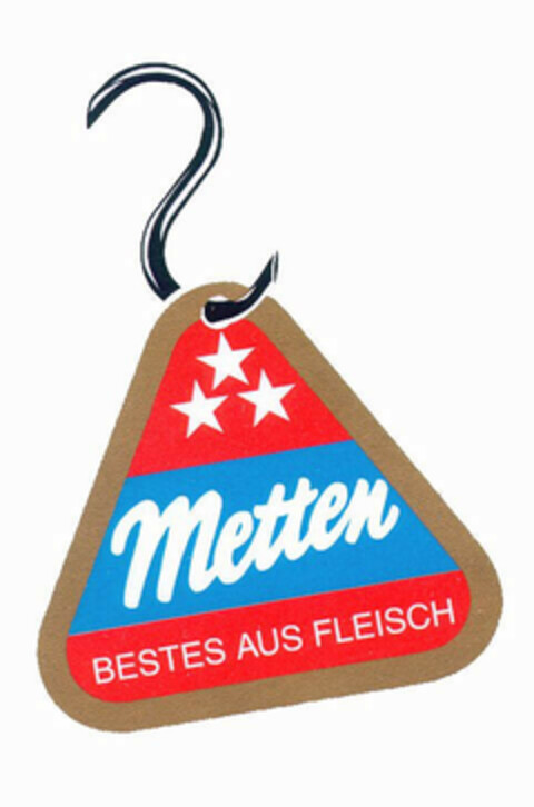 Metten BESTES AUS FLEISCH Logo (EUIPO, 16.12.1997)