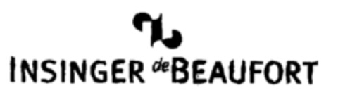 INSINGER de BEAUFORT Logo (EUIPO, 10.11.1999)