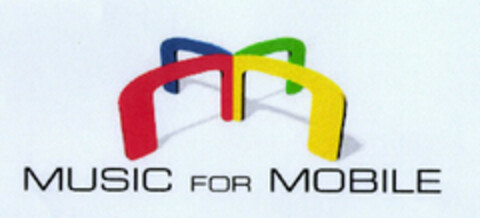 MUSIC FOR MOBILE Logo (EUIPO, 06/15/2000)