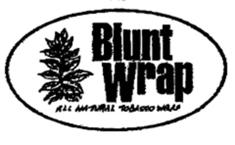 Blunt Wrap ALL NATURAL TOBACCO WRAP Logo (EUIPO, 04.09.2000)