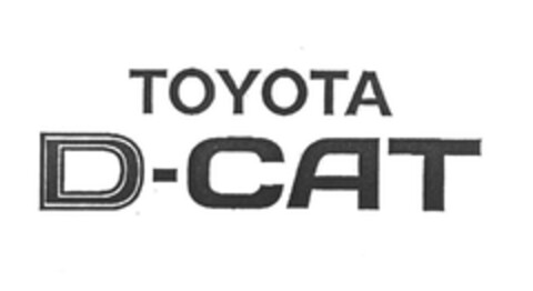 TOYOTA D-CAT Logo (EUIPO, 05.09.2003)