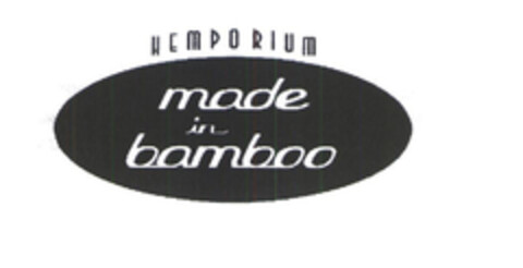 HEMPORIUM made in bamboo Logo (EUIPO, 19.01.2004)