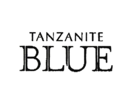 TANZANITE BLUE Logo (EUIPO, 07/22/2005)