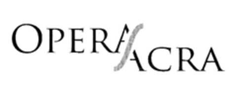 OPERA SACRA Logo (EUIPO, 23.08.2005)