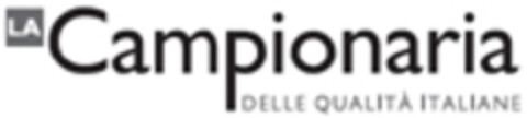 LA Campionaria DELLE QUALITÀ ITALIANE Logo (EUIPO, 22.12.2005)