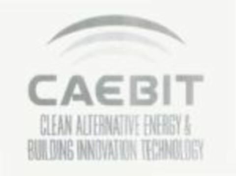 CAEBIT CLEAN ALTERNATIVE ENERGY & BUILDING INNOVATION TECHNOLOGY Logo (EUIPO, 10/21/2008)