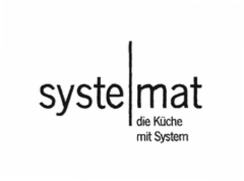 syste mat die Küche mit System Logo (EUIPO, 03.11.2008)