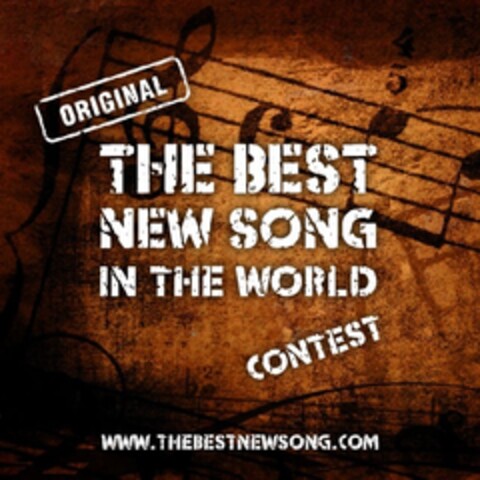 Original The Best New Song In The World Contest www.thebestnewsong.com Logo (EUIPO, 02/25/2009)