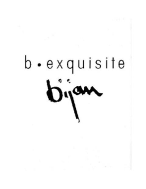 b exquisite bijan Logo (EUIPO, 04.03.2009)