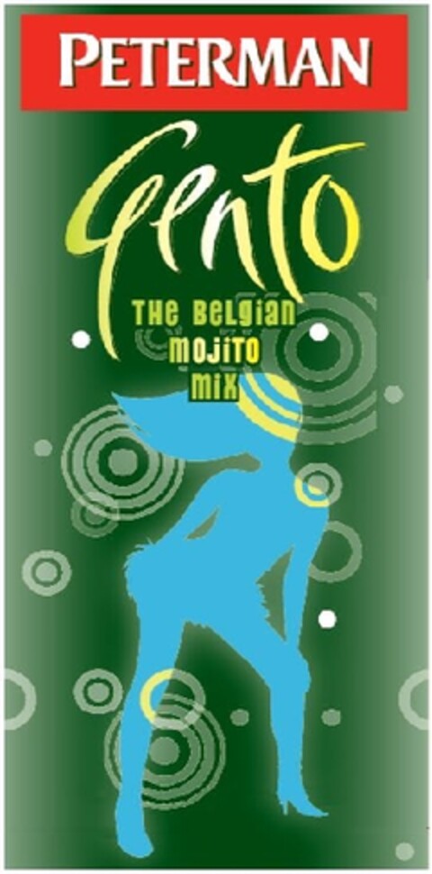 PETERMAN GENTO THE BELGIAN MOJITO MIX Logo (EUIPO, 07/15/2009)