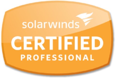 SOLARWINDS CERTIFIED PROFESSIONAL Logo (EUIPO, 12/18/2009)