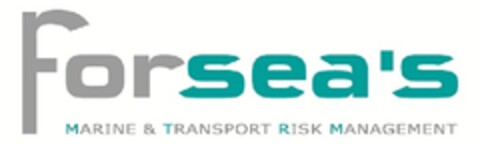 FORSEA'S MARINE & TRANSPORT RISK MANAGEMENT Logo (EUIPO, 01.02.2013)