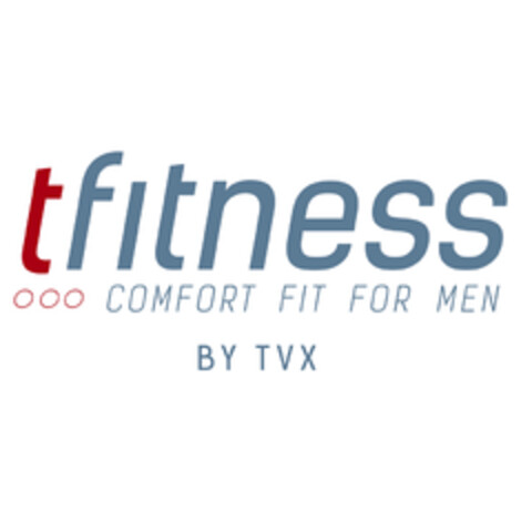 TFITNESS COMFORT FIT FOR MEN BY TVX Logo (EUIPO, 05/04/2016)