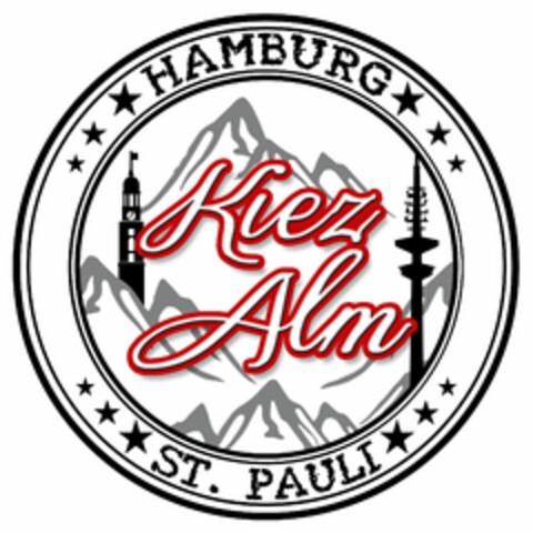 Kiez Alm - HAMBURG ST. PAULI Logo (EUIPO, 12/19/2016)