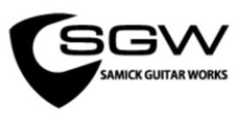 SGW SAMICK GUITAR WORKS Logo (EUIPO, 17.05.2017)