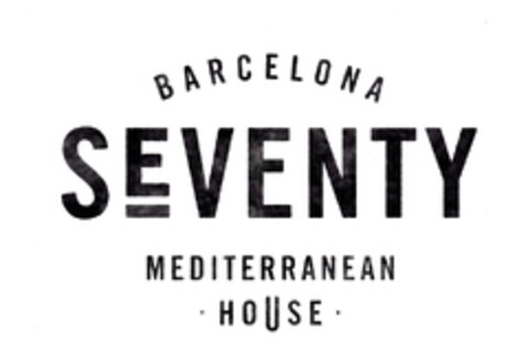 BARCELONA SEVENTY MEDITERRANEAN HOUSE Logo (EUIPO, 26.07.2018)