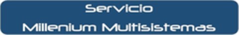 Servicio Millenium Multisistemas Logo (EUIPO, 30.01.2019)