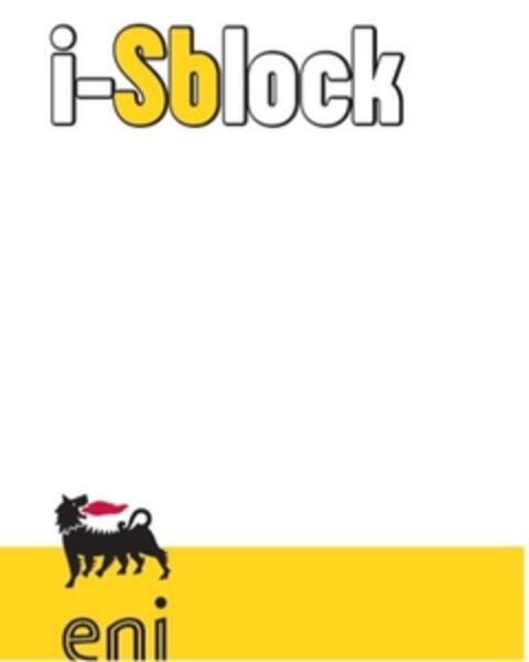 ENI I-SBLOCK Logo (EUIPO, 21.08.2019)
