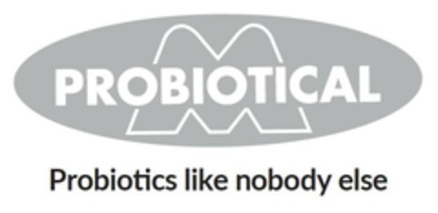 M PROBIOTICAL Probiotics like nobody else Logo (EUIPO, 19.02.2020)