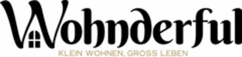 Wohnderful KLEIN WOHNEN, GROSS LEBEN Logo (EUIPO, 03/01/2021)