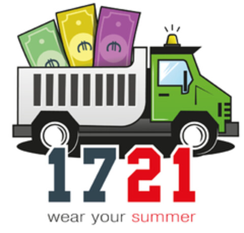 1721 WEAR YOUR SUMMER Logo (EUIPO, 11.03.2021)