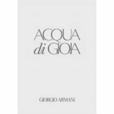 ACQUA DI GIOIA GIORGIO ARMANI Logo (EUIPO, 30.06.2021)