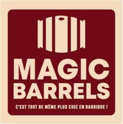 MAGIC BARRELS C'EST TOUT DE MÊME PLUS CHIC EN BARRIQUE ! Logo (EUIPO, 08.11.2021)