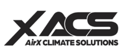 X ACS AirX CLIMATE SOLUTIONS Logo (EUIPO, 08.03.2022)