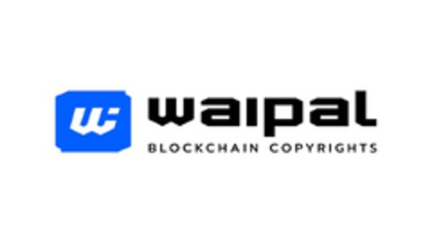 w waipal BLOCKCHAIN COPYRIGHTS Logo (EUIPO, 27.07.2023)