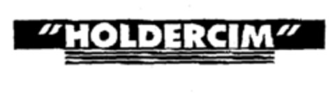 "HOLDERCIM" Logo (EUIPO, 04.12.1997)