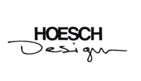 HOESCH Design Logo (EUIPO, 21.02.2003)