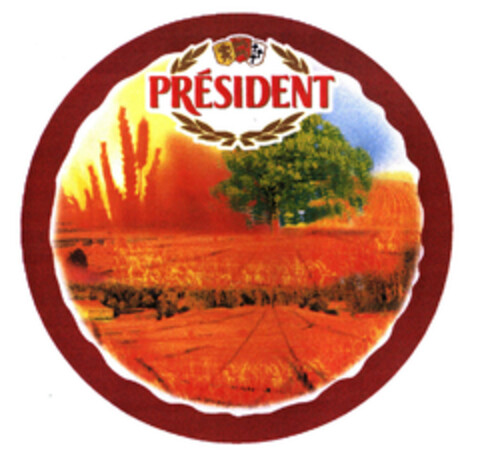 PRÉSIDENT Logo (EUIPO, 26.02.2003)