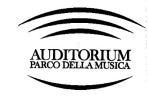 AUDITORIUM PARCO DELLA MUSICA Logo (EUIPO, 07/29/2003)