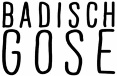 BADISCH GOSE Logo (EUIPO, 28.07.2016)