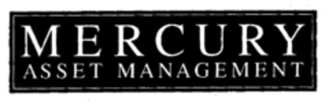 MERCURY ASSET MANAGEMENT Logo (EUIPO, 01.04.1996)