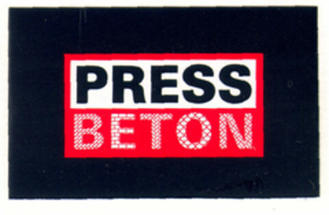 PRESS BETON Logo (EUIPO, 08.05.1998)