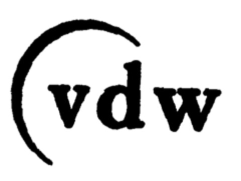 vdw Logo (EUIPO, 01/08/1999)