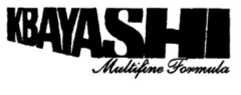 KBAYASHI Multifine Formula Logo (EUIPO, 06/07/2000)