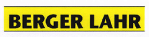 BERGER LAHR Logo (EUIPO, 01.06.2001)