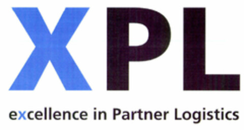 XPL excellence in Partner Logistics Logo (EUIPO, 10/31/2001)