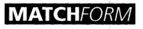 MATCHFORM Logo (EUIPO, 22.10.2002)