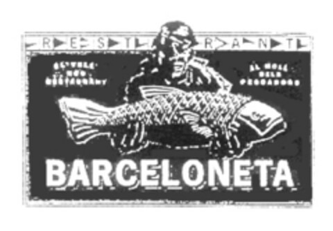 RESTAURANT BARCELONETA Logo (EUIPO, 01.12.2003)