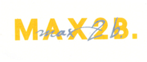 max 2b MAX 2B Logo (EUIPO, 15.03.2004)