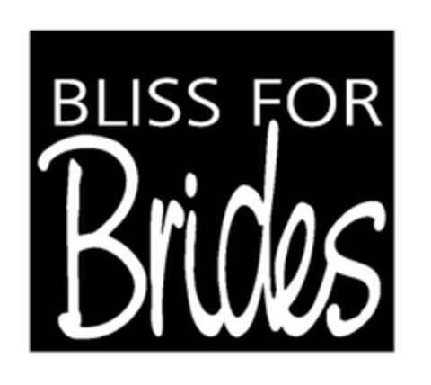 BLISS FOR Brides Logo (EUIPO, 12/08/2005)