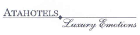 ATAHOTELS Luxury Emotions Logo (EUIPO, 05.04.2006)
